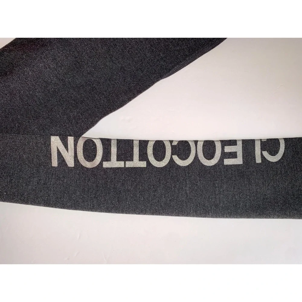CLEO COTTON Women's Dark Gray Lounge‎ Leggings Yoga Pants NEW Size L